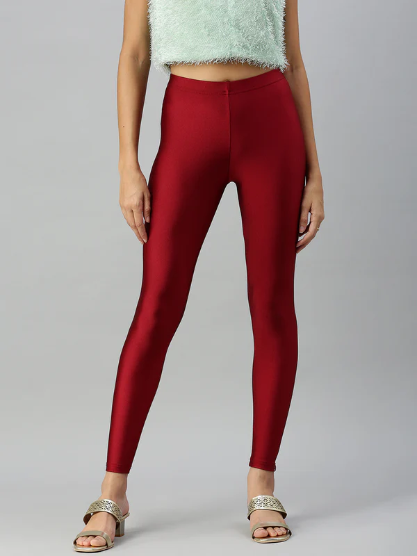 Golden Dolphin Shimmer Ankel Leggings