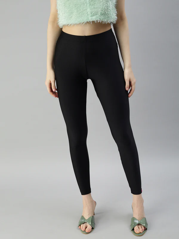 Golden Dolphin Shimmer Ankel Leggings